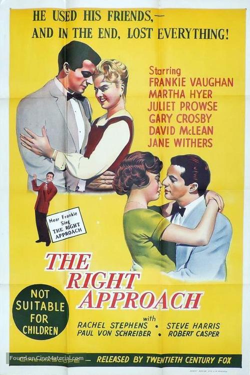 The Right Approach - Australian Movie Poster