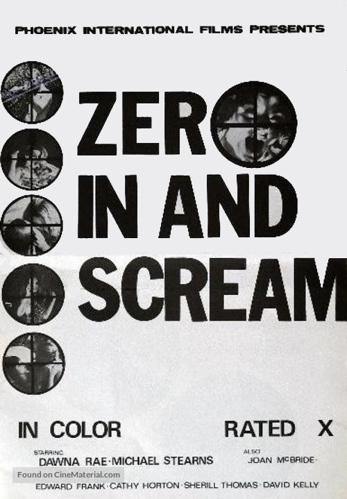 Zero in and Scream - Movie Poster