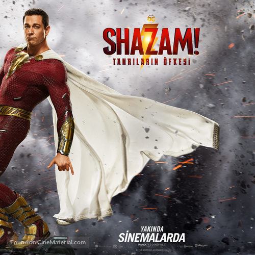 Shazam! Fury of the Gods - Turkish Movie Poster