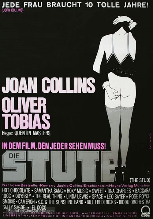 The Stud - German Movie Poster