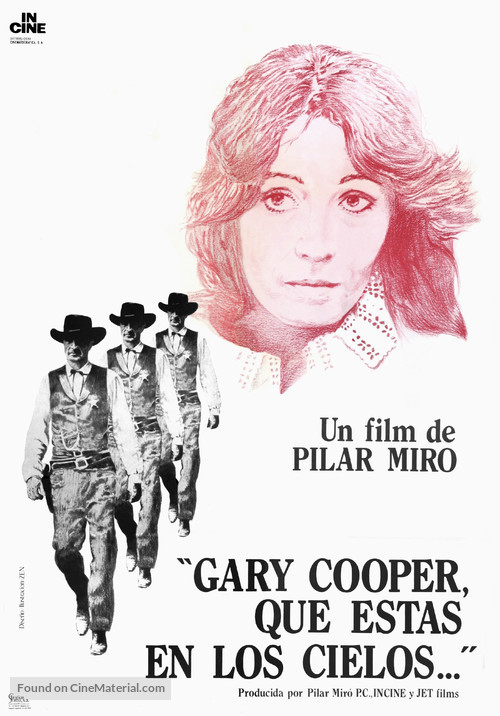 Gary Cooper, que est&aacute;s en los cielos - Spanish Movie Poster