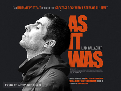 Liam: As It Was - British Movie Poster