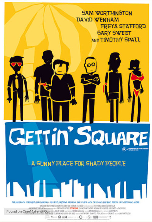 Gettin&#039; Square - Australian Movie Poster