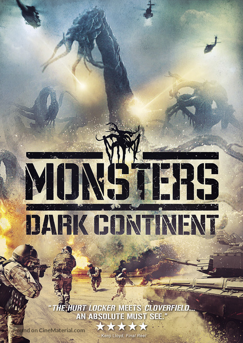 Monsters: Dark Continent - Canadian DVD movie cover