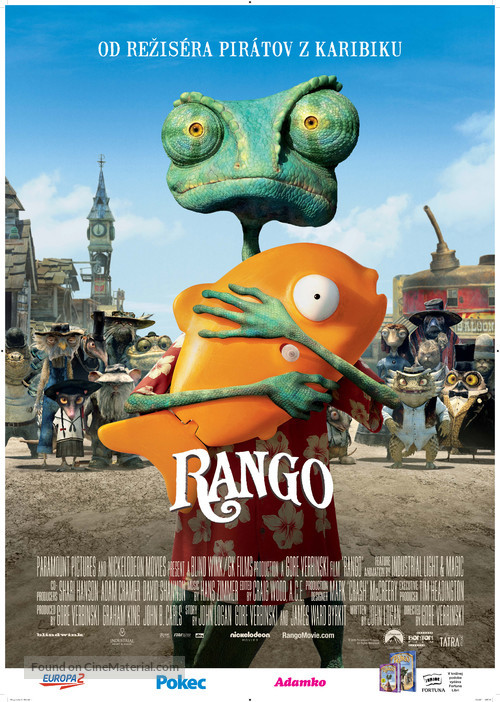 Rango - Slovak Movie Poster