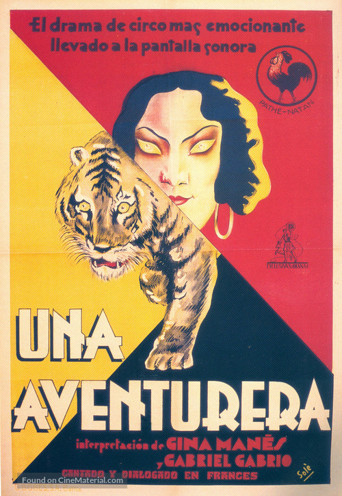 Une belle garce - Spanish Movie Poster