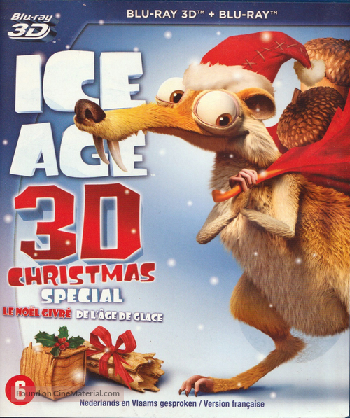 Ice Age: A Mammoth Christmas - Belgian Blu-Ray movie cover