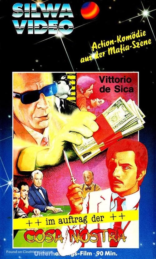 Cose di Cosa Nostra - German VHS movie cover