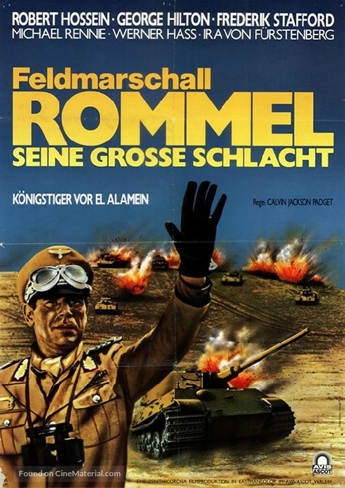 Battaglia di El Alamein, La - German Movie Poster