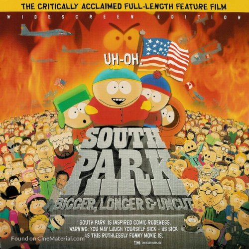 South Park: Bigger Longer &amp; Uncut - Blu-Ray movie cover