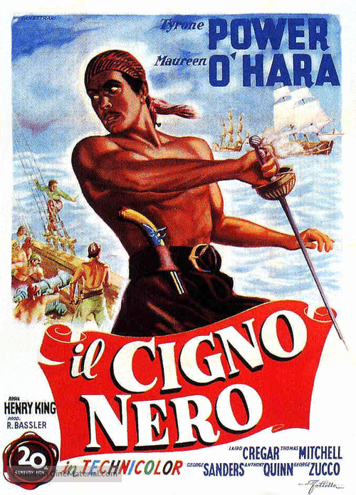 The Black Swan - Italian Movie Poster