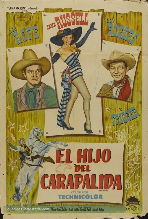 Son of Paleface - Argentinian Movie Poster