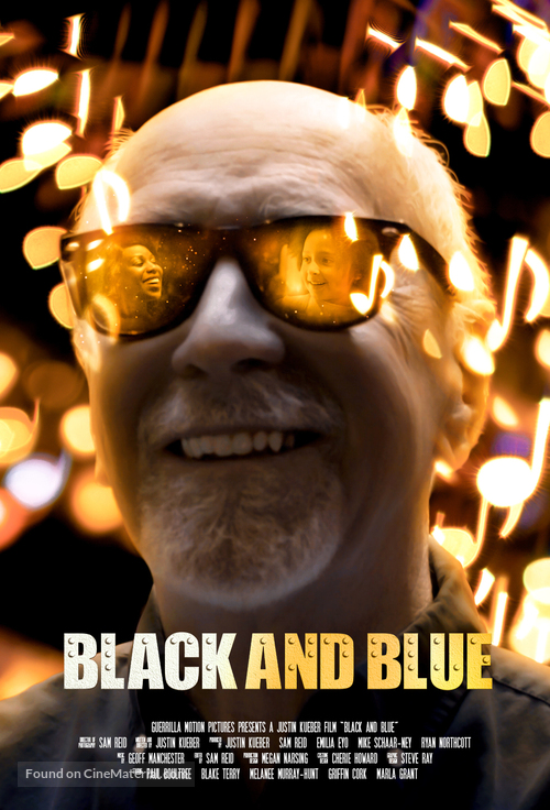 Black and Blue - Canadian Movie Poster