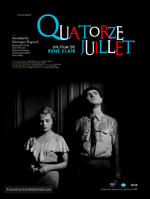 Quatorze Juillet - French Re-release movie poster