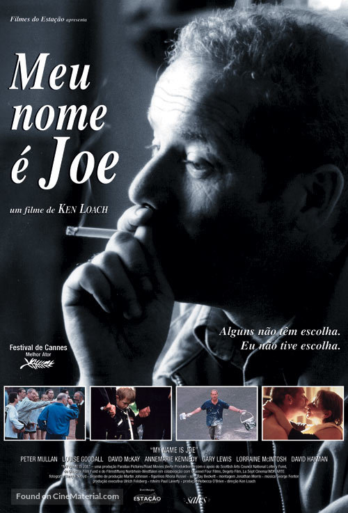 My Name Is Joe - Brazilian Movie Poster