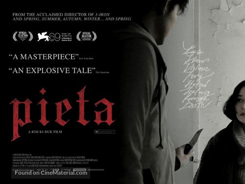 Pieta - British Movie Poster