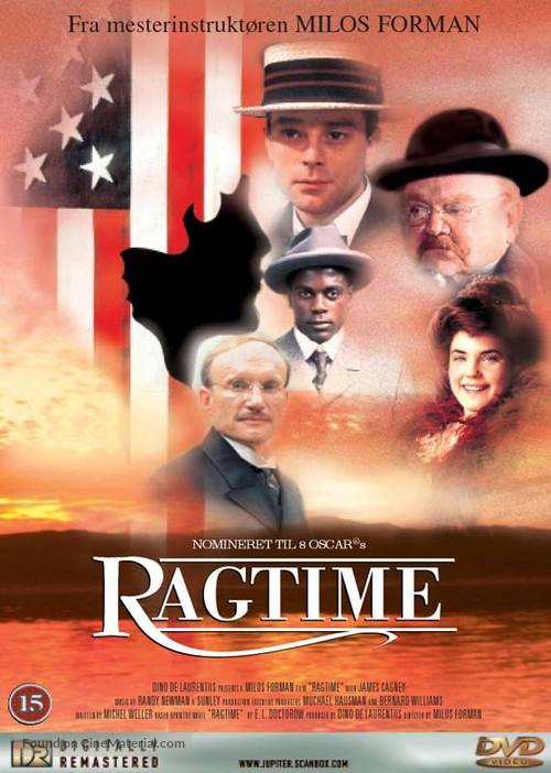 Ragtime - Danish DVD movie cover