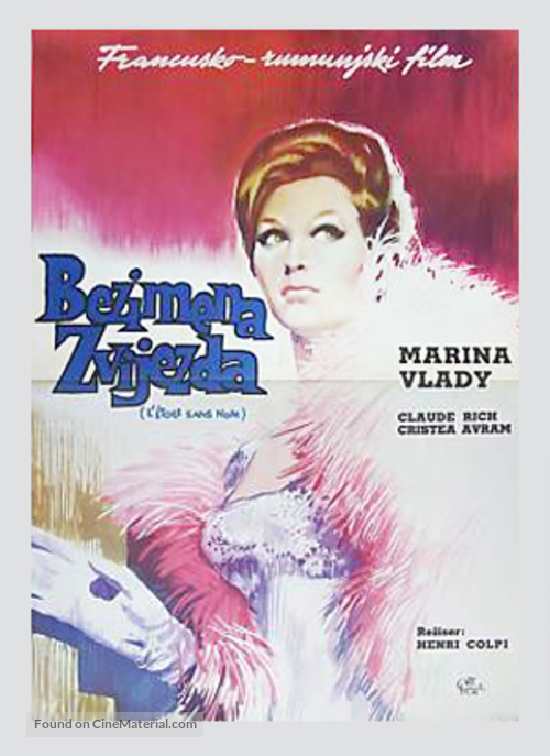 Mona, l&#039;&eacute;toile sans nom - Yugoslav Movie Poster