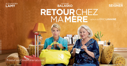 Retour chez ma m&egrave;re - French Movie Poster