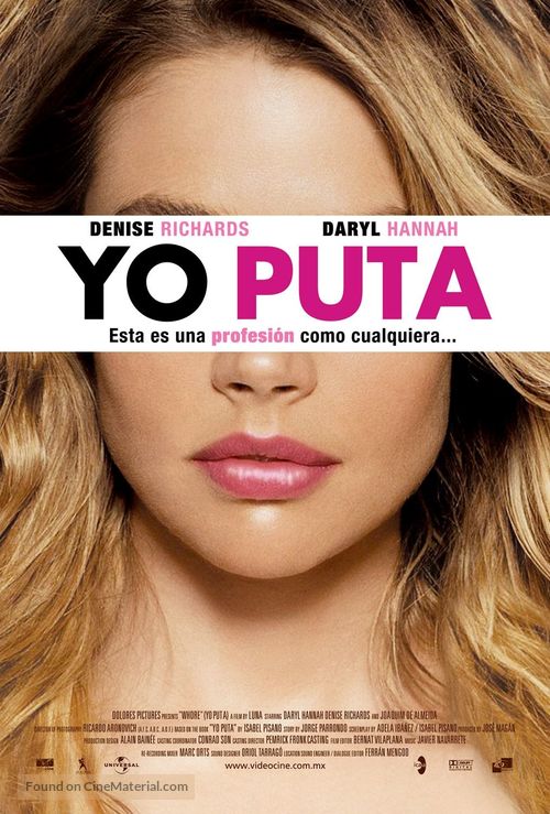 Yo Puta - Mexican Movie Poster
