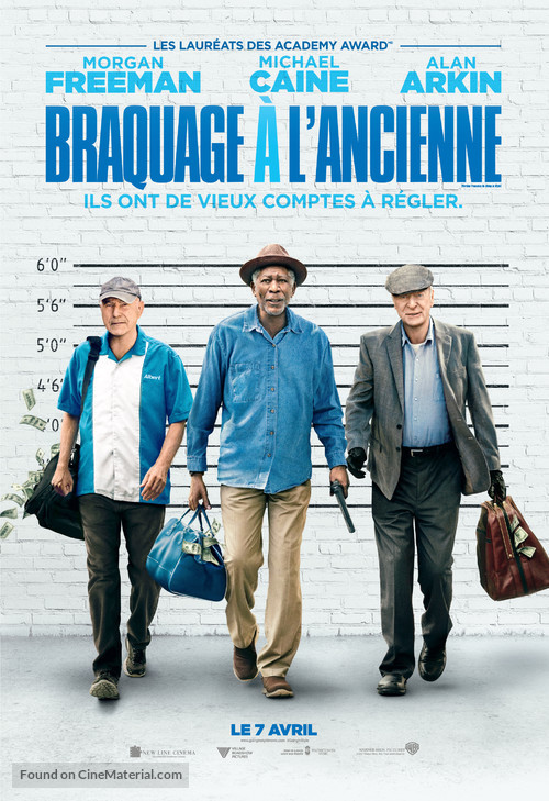 Going in Style - French Movie Poster