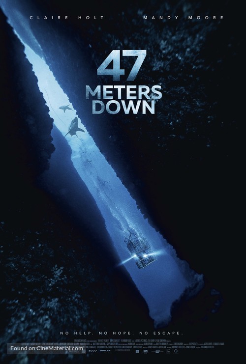 47 Meters Down - British Movie Poster