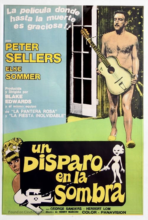 A Shot in the Dark - Argentinian Movie Poster