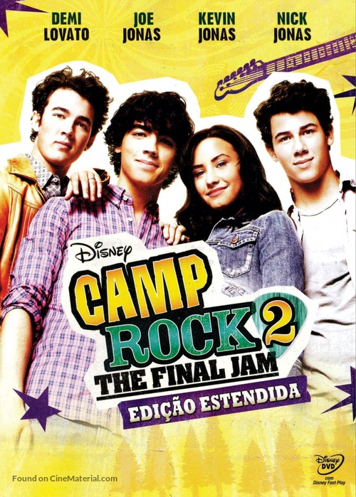 Camp Rock 2 - Brazilian DVD movie cover