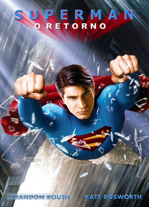 Superman Returns - Brazilian DVD movie cover