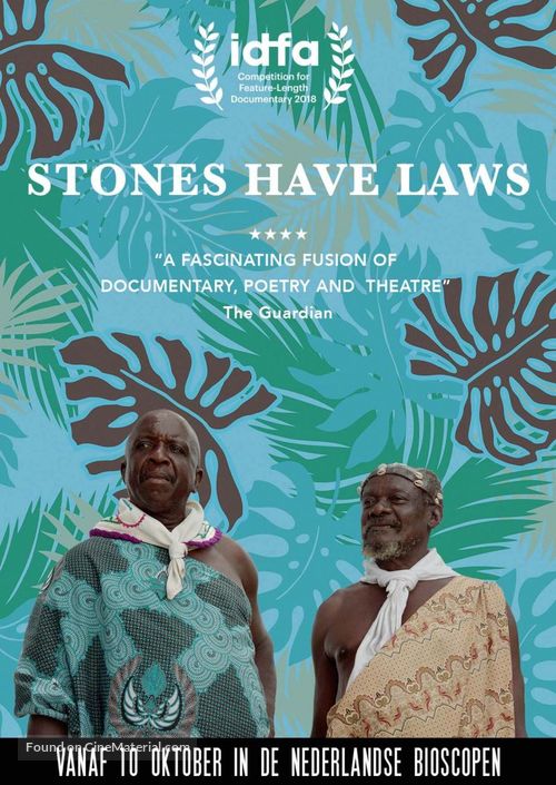 Stones Have Laws - Dutch Movie Poster