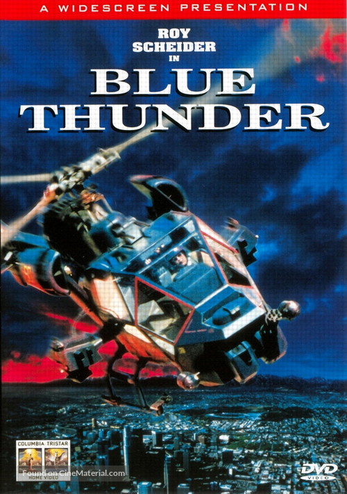 Blue Thunder - DVD movie cover