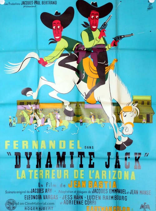 Dynamite Jack - French Movie Poster