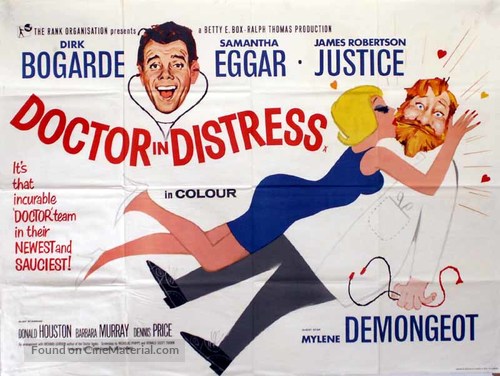 Doctor in Distress - British Movie Poster