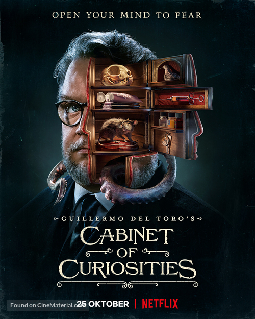 &quot;Guillermo del Toro&#039;s Cabinet of Curiosities&quot; - Dutch Movie Poster