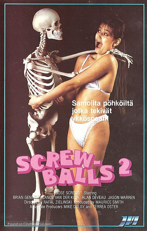 Loose Screws - Finnish VHS movie cover