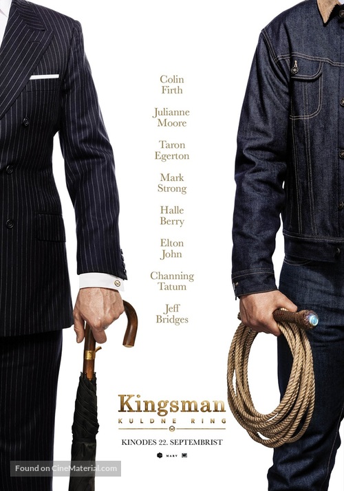 Kingsman: The Golden Circle - Estonian Movie Poster