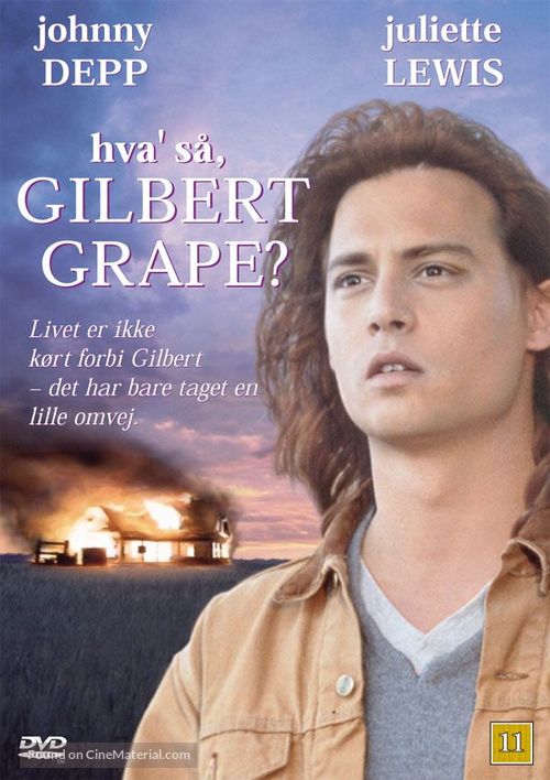 What&#039;s Eating Gilbert Grape - Danish DVD movie cover
