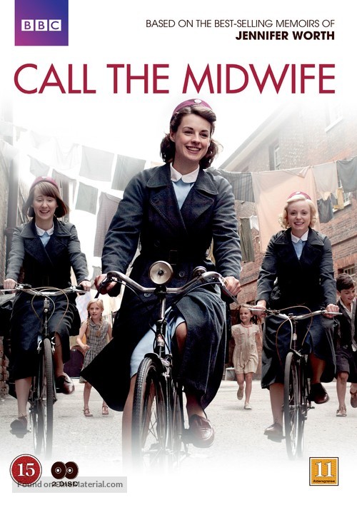 &quot;Call the Midwife&quot; - Danish DVD movie cover