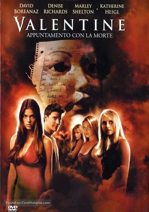 Valentine - Italian DVD movie cover