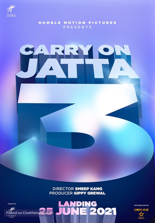 Carry on Jatta 3 - Indian Movie Poster