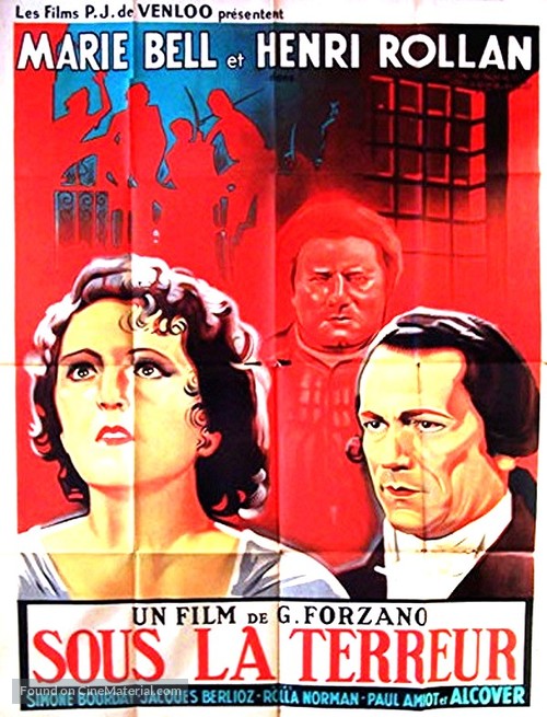 Sous la terreur - French Movie Poster