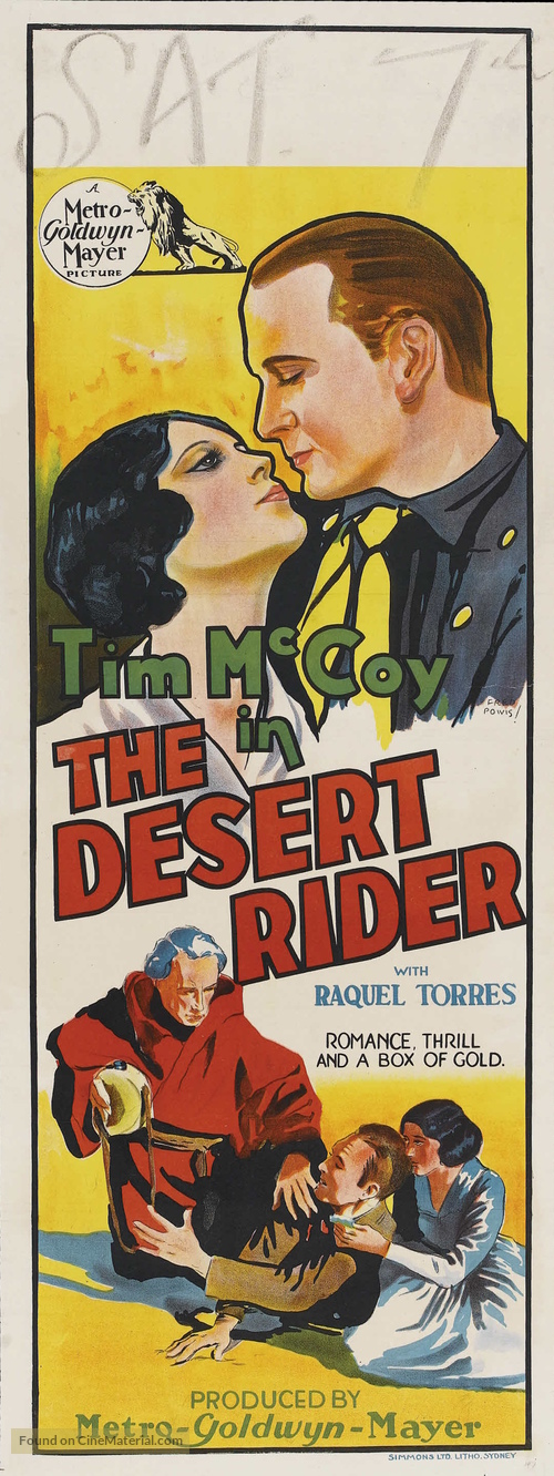 The Desert Rider - Movie Poster