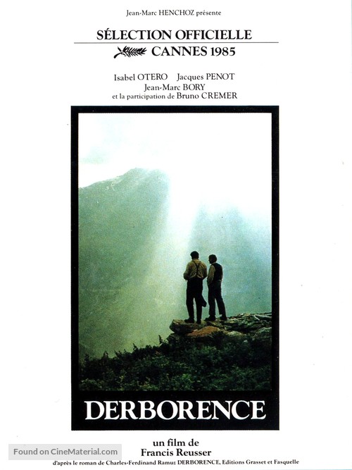 Derborence - French Movie Poster
