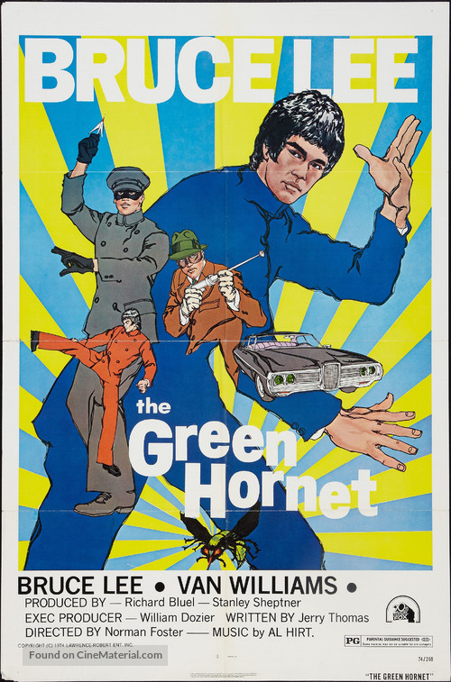 The Green Hornet - Theatrical movie poster