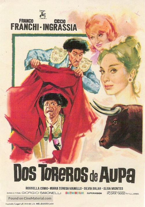 I due toreri - Spanish Movie Poster