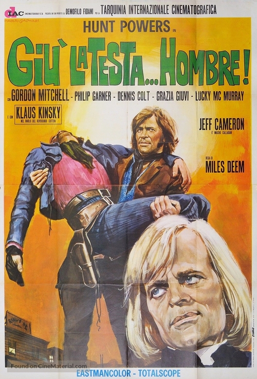 Gi&ugrave; la testa... hombre - Italian Movie Poster