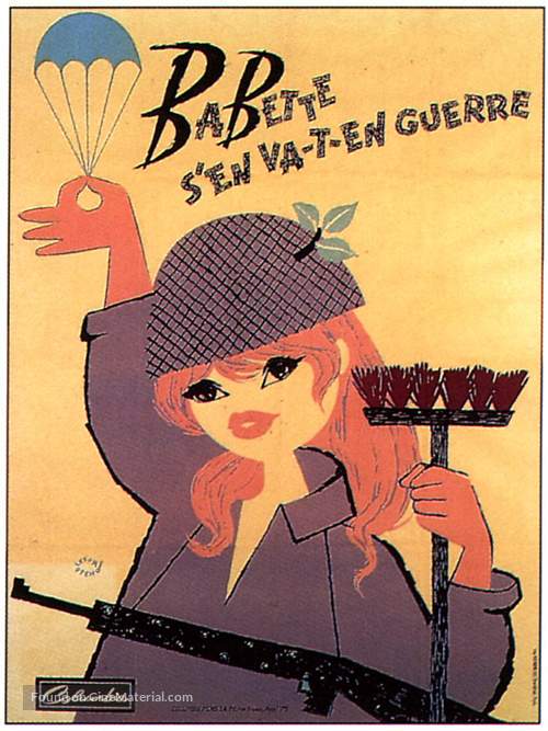 Babette s'en va-t-en guerre - French Movie Poster