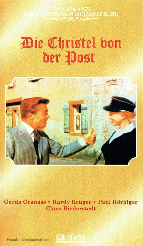 Die Christel von der Post - German VHS movie cover