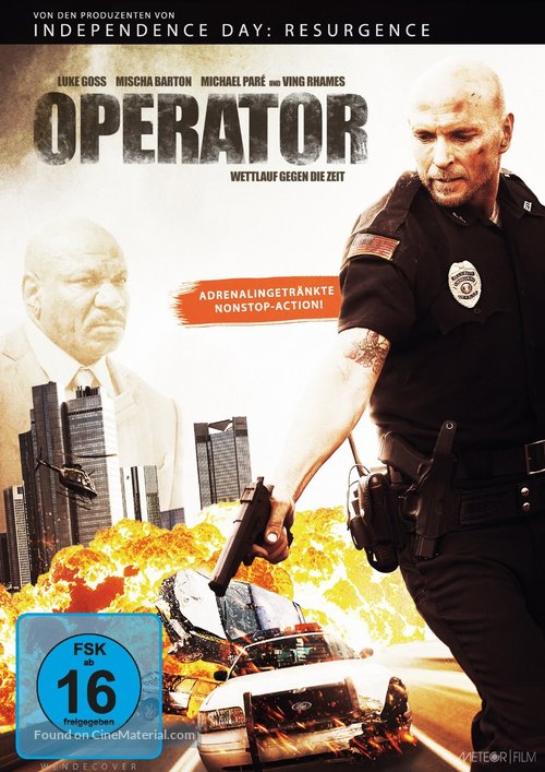 Operator - German DVD movie cover