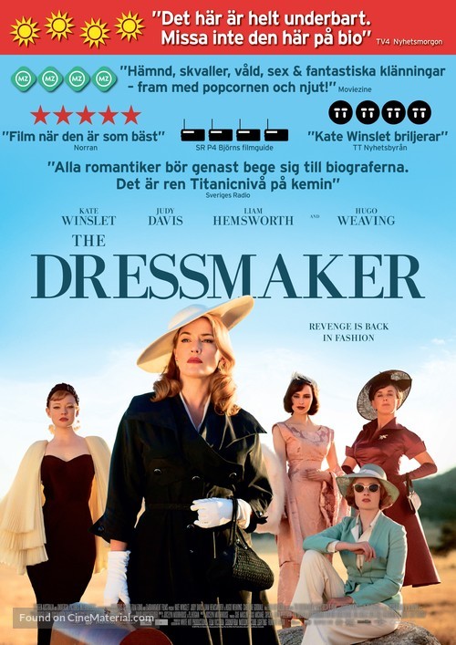 The Dressmaker - Swedish Movie Poster